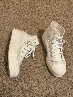 Converse Chuck Taylor All Star Move Platform High Top Floral Things to Grow Size